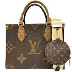 Louis Vuitton On the Go Monogram Giant Reverse Handbag